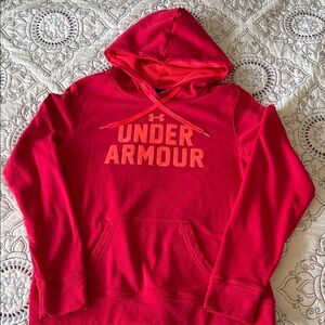 Under Armour Vibrant Red Pullover Hoodie